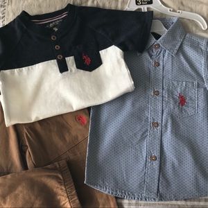 2T Boys POLO 3pc Set